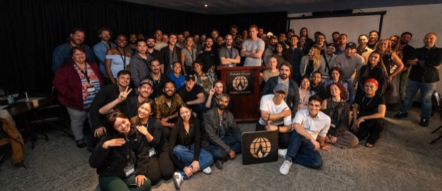 The full group of 2026 summit attendees gathered for a group photo