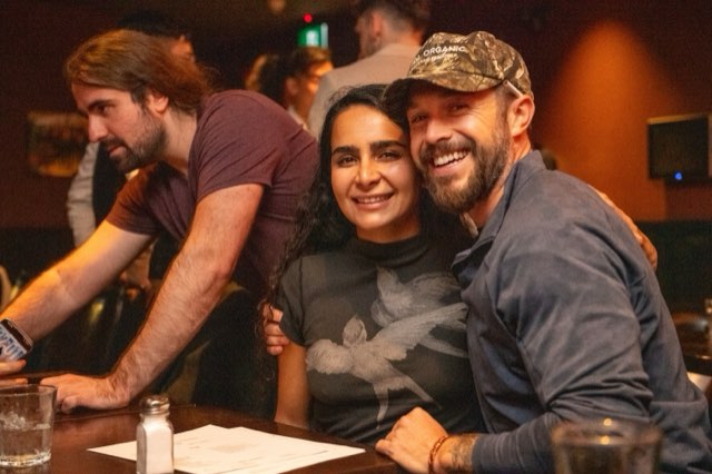 Kimia Nora and Brian Maierhofer at the VIP Dinner